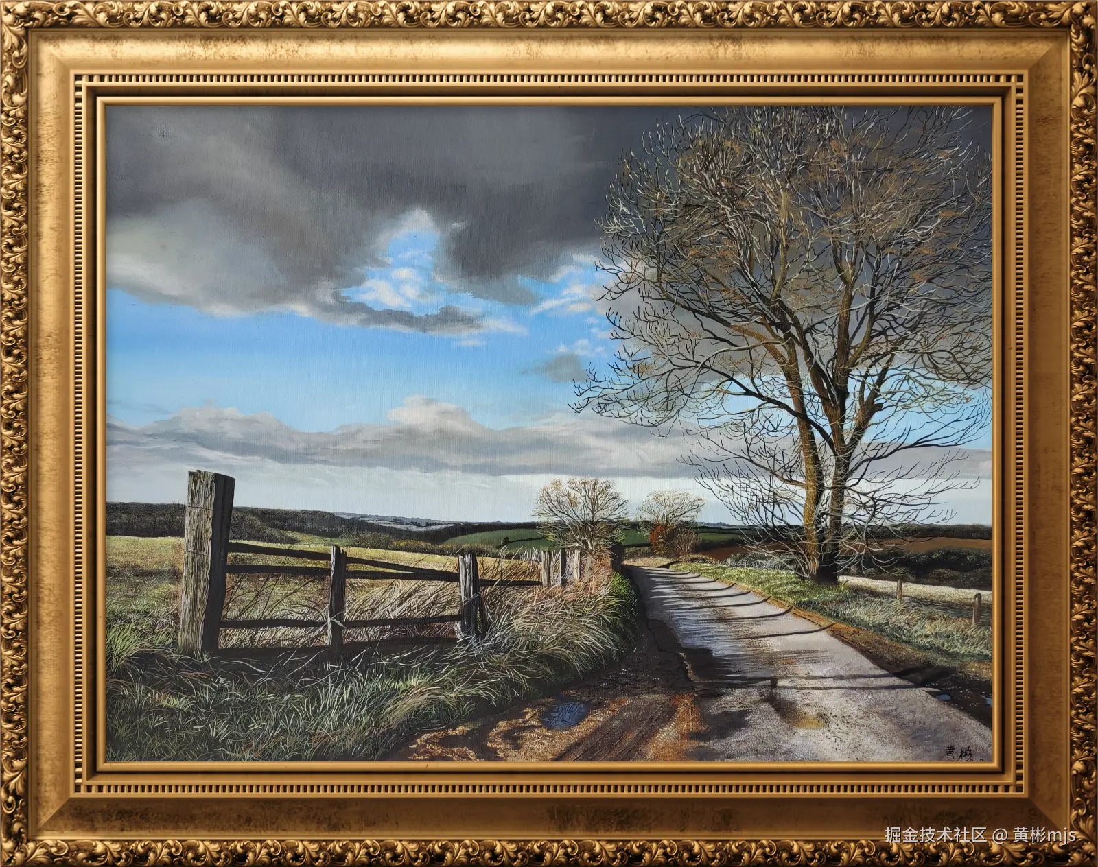 程序员的油画库