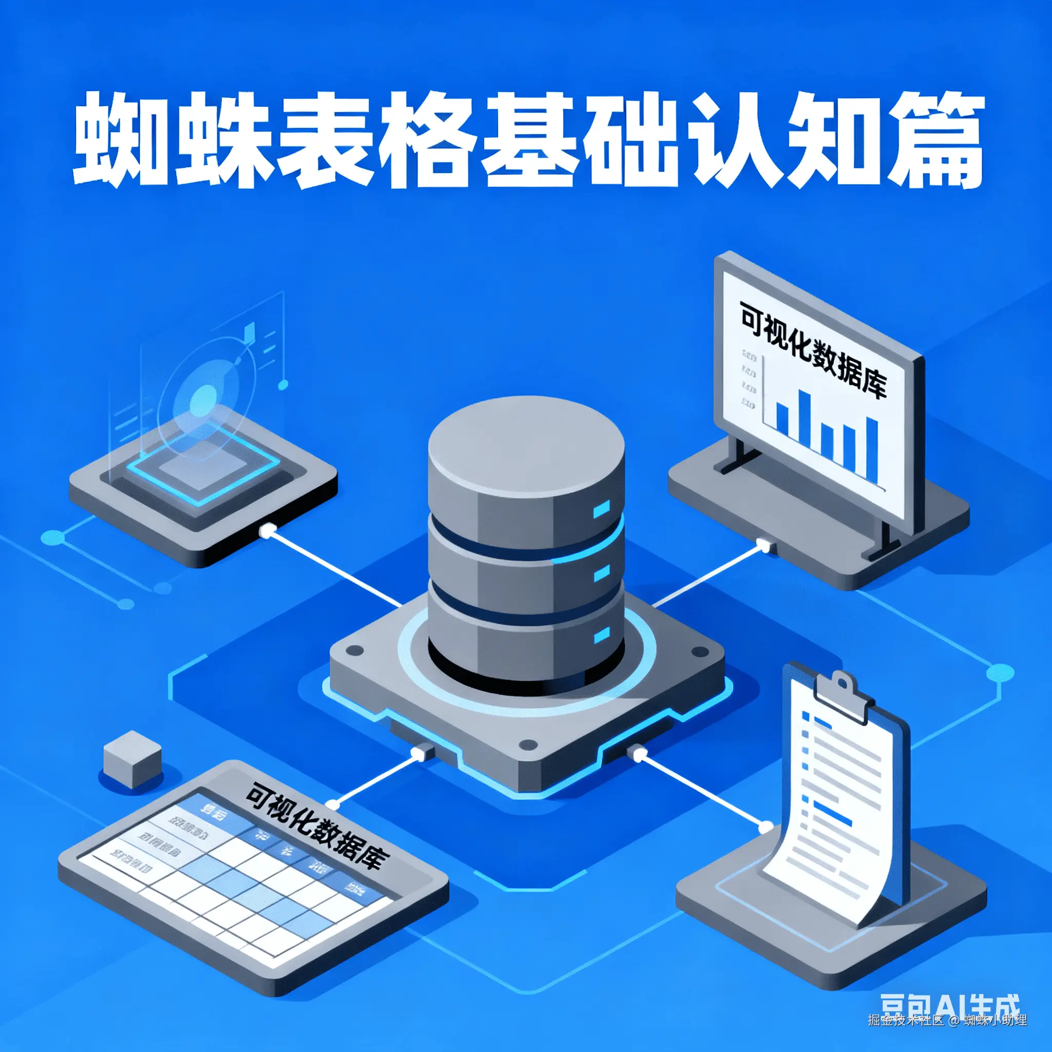 【蜘蛛表格】基础认知篇