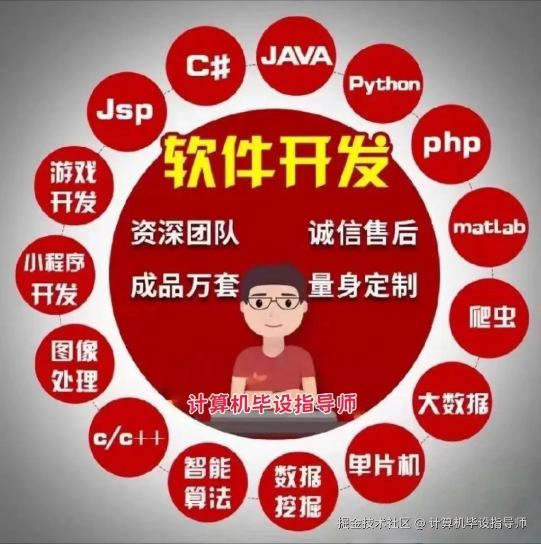 java、python、大数据、小程序