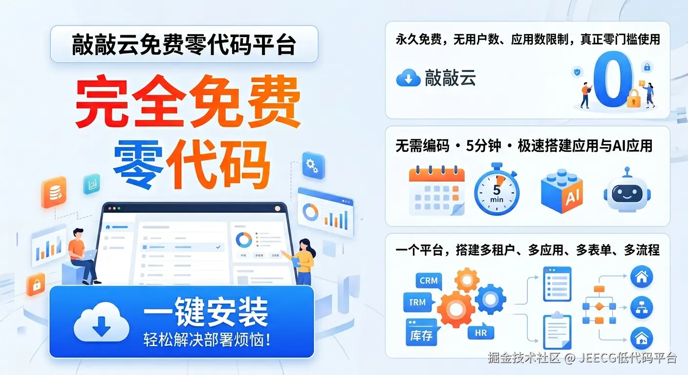 JEECG低代码平台于2026-04-01 14:07发布的图片