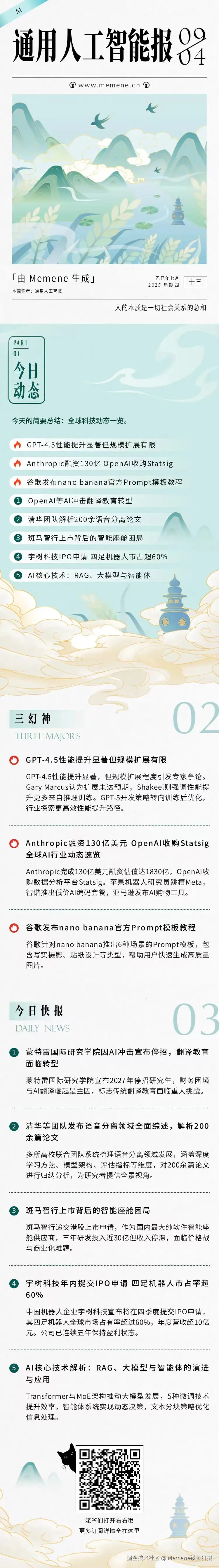 Memene摸鱼日报于2025-09-04 08:49发布的图片