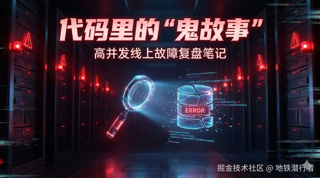 《代码里的“鬼故事”：高并发线上故障复盘与实战》